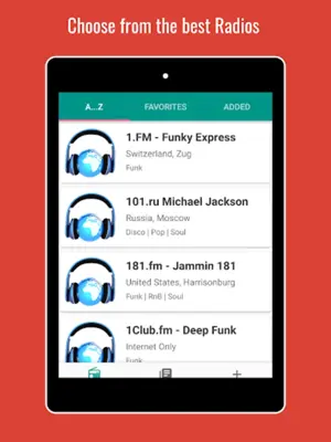 Funk Radio android App screenshot 2