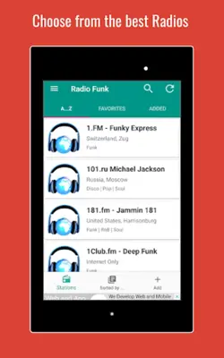 Funk Radio android App screenshot 5